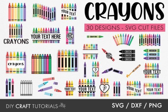 Download Crayon SVG Bundle - Crayon Collection