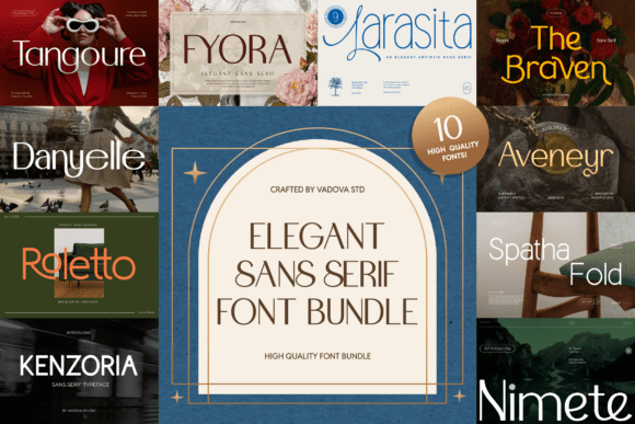 Download Elegant Sans Serif Bundle - Sans Collection