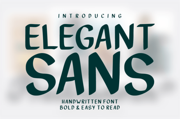 Download Elegant Sans - Sans Collection